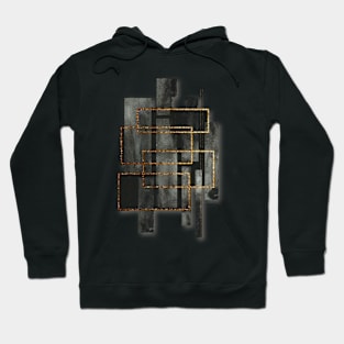 Abstract unique geometrical art design Hoodie